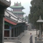 Ein Mönch im Shaolin Tempel