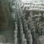 Die berühmte Terrakotta-Armee in Xi'an