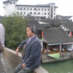 Eine Chinesin in Zhujiajiao