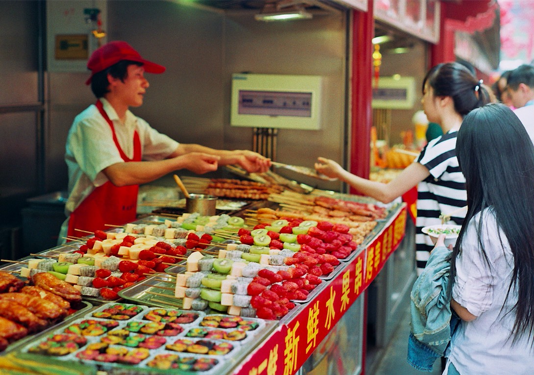 Essensstand in Beijing - Bild von Pentaspotic (tumblr)